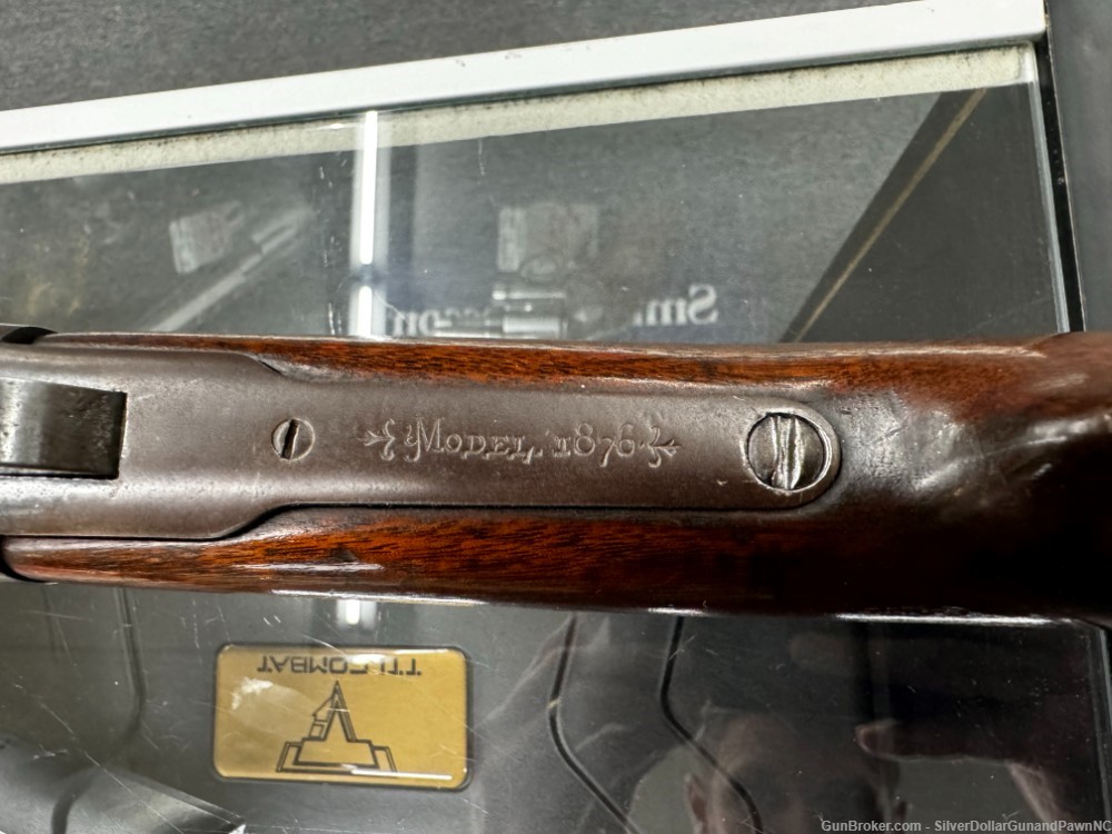 Winchester 1876 lever action in 40-60! With factory Winchester Letter-img-17