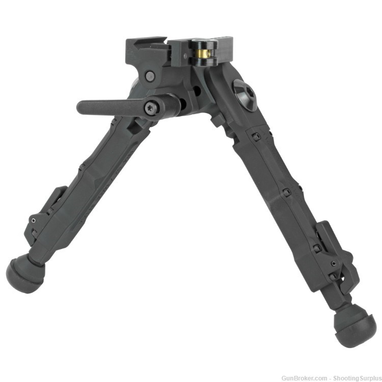 Accu-Tac BR-4 G2 Quick Detach Small Rifle Bipod 100% Billet Black Finish-img-1