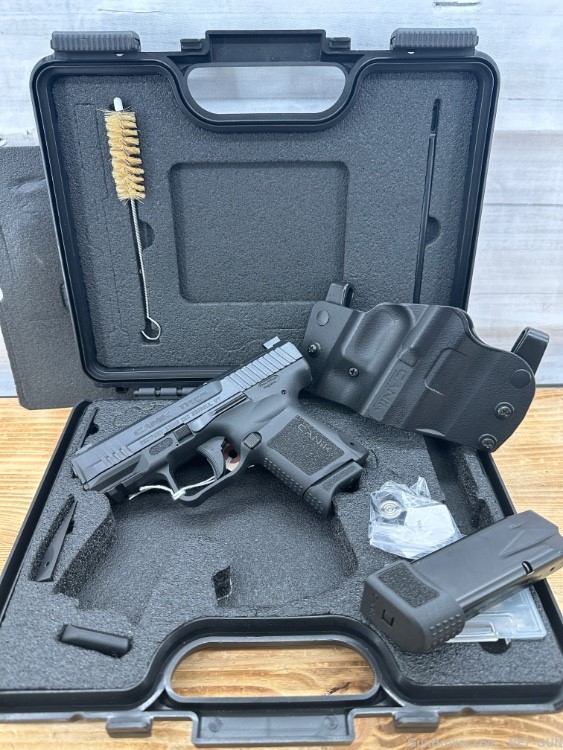 Canik TP9 Elite SC Blackout 3.5" Barrel 2 Mags OPTIC READY w/ HOLSTER-img-1