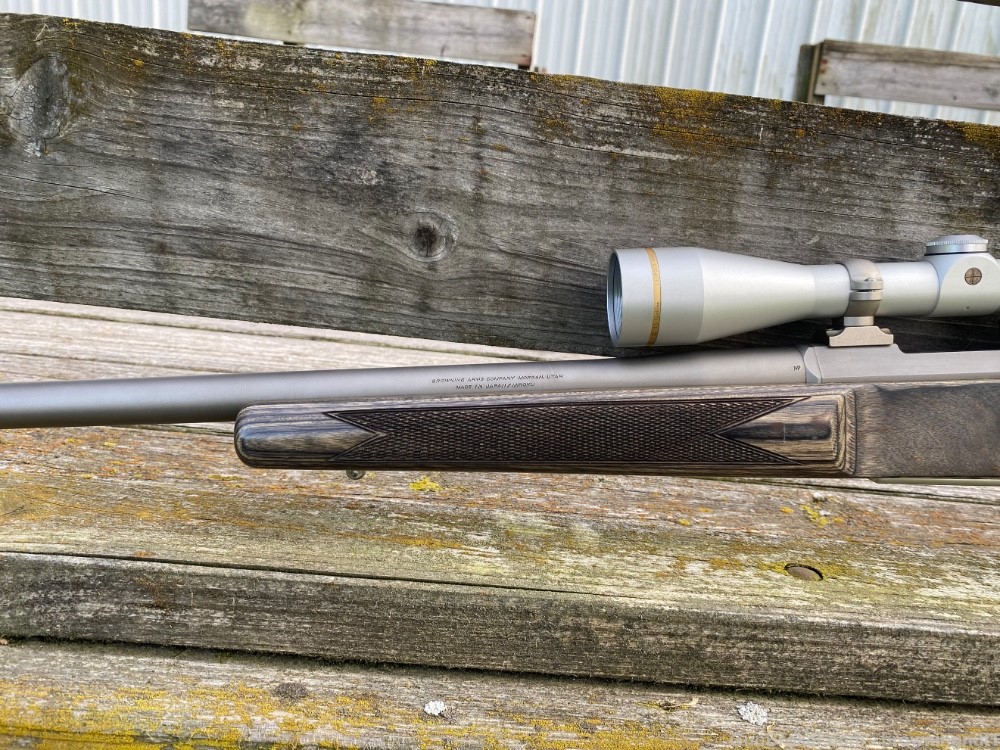 Browning A Bolt Eclipse M1000 300 WSM Thumb Hole Leupold Silver Vari X III-img-31