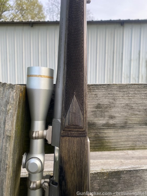Browning A Bolt Eclipse M1000 300 WSM Thumb Hole Leupold Silver Vari X III-img-7