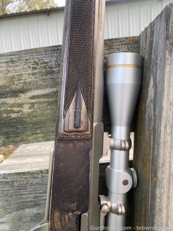 Browning A Bolt Eclipse M1000 300 WSM Thumb Hole Leupold Silver Vari X III-img-18