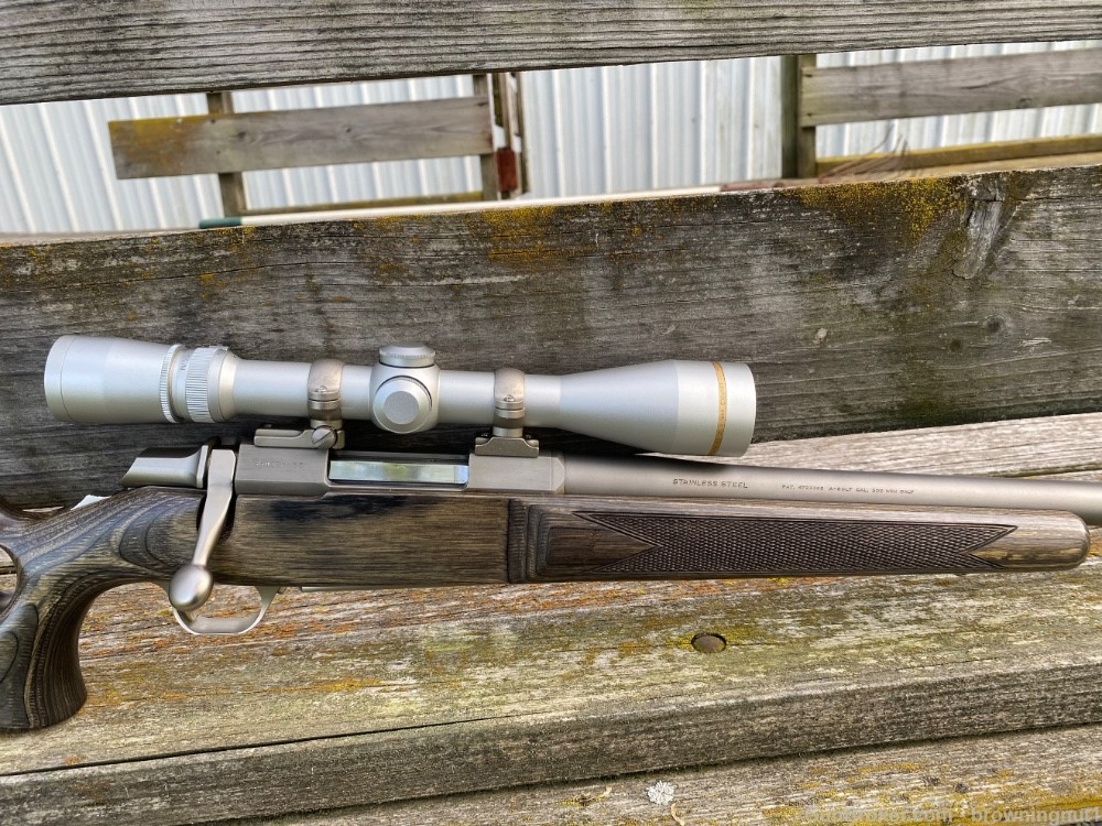 Browning A Bolt Eclipse M1000 300 WSM Thumb Hole Leupold Silver Vari X III-img-26