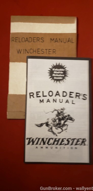 Winchester Reloaders Manual Ammunition 1997 Reloading Info Rifle Handgun -img-0