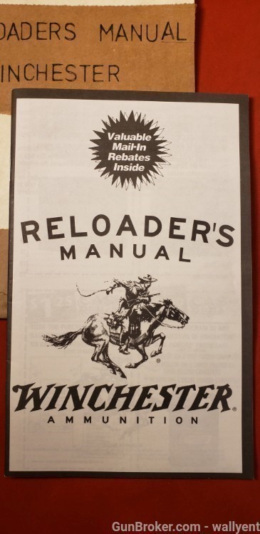 Winchester Reloaders Manual Ammunition 1997 Reloading Info Rifle Handgun -img-1