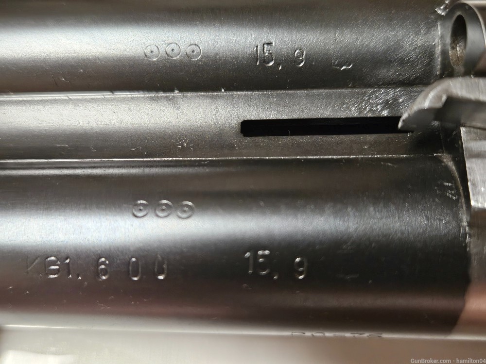 Perazzi mx8 20 gauge stepped rib barrels for 12 gauge receiver-img-11