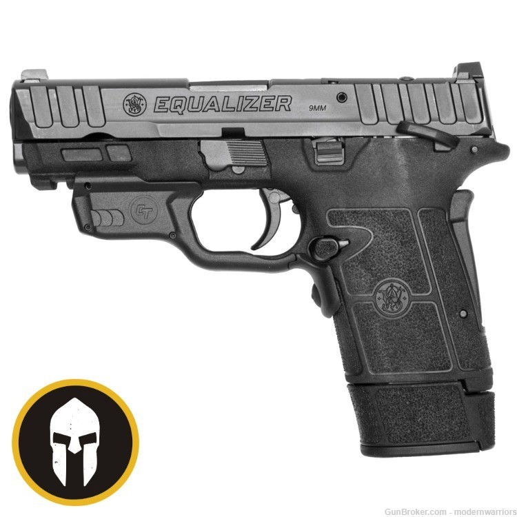 Smith & Wesson Equalizer - 3.9"  Barrel (9mm) TS - CT Laserguard - Black-img-0