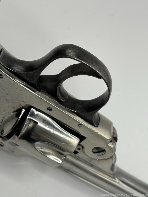 Rare Antique Hopkins & Allen large frame .32 S&W Top Break revolver-img-8