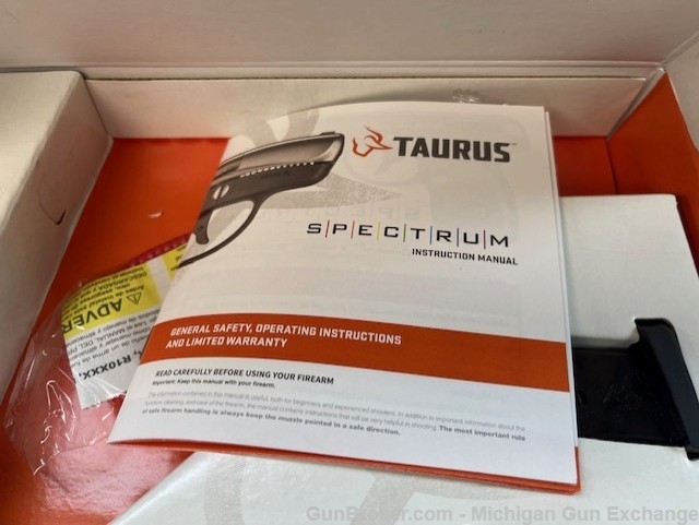 Taurus Spectrum 380 ACP with Laser Sight-img-4