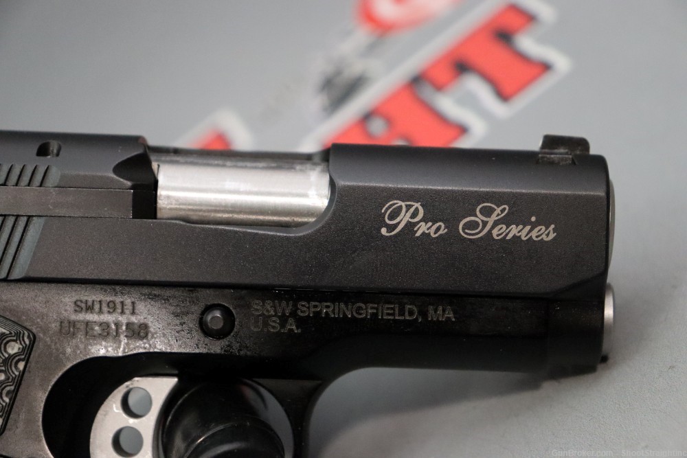 Smith & Wesson SW1911 Pro Series 3" .45 ACP w/Case -img-9
