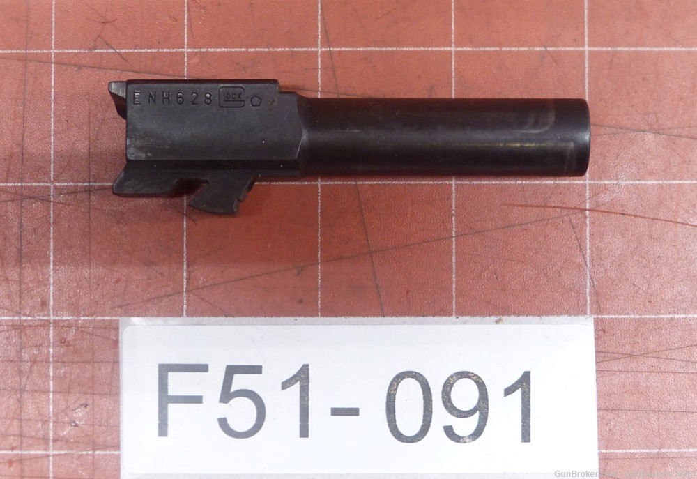 Glock 26 Unknown Gen 9mm, Repair Parts F51-091-img-2