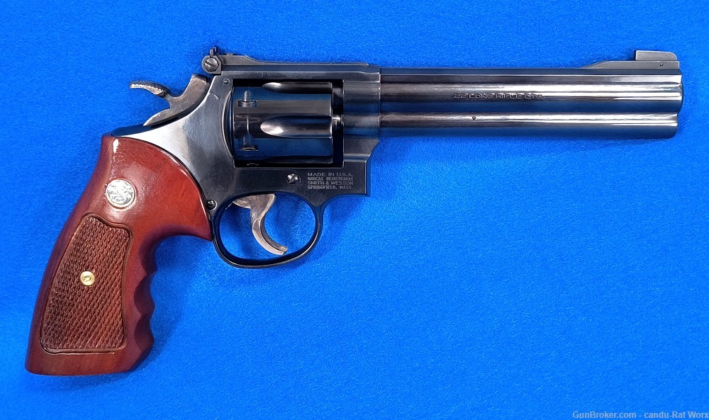 Smith & Wesson 17-6 Rare 22LR-img-0