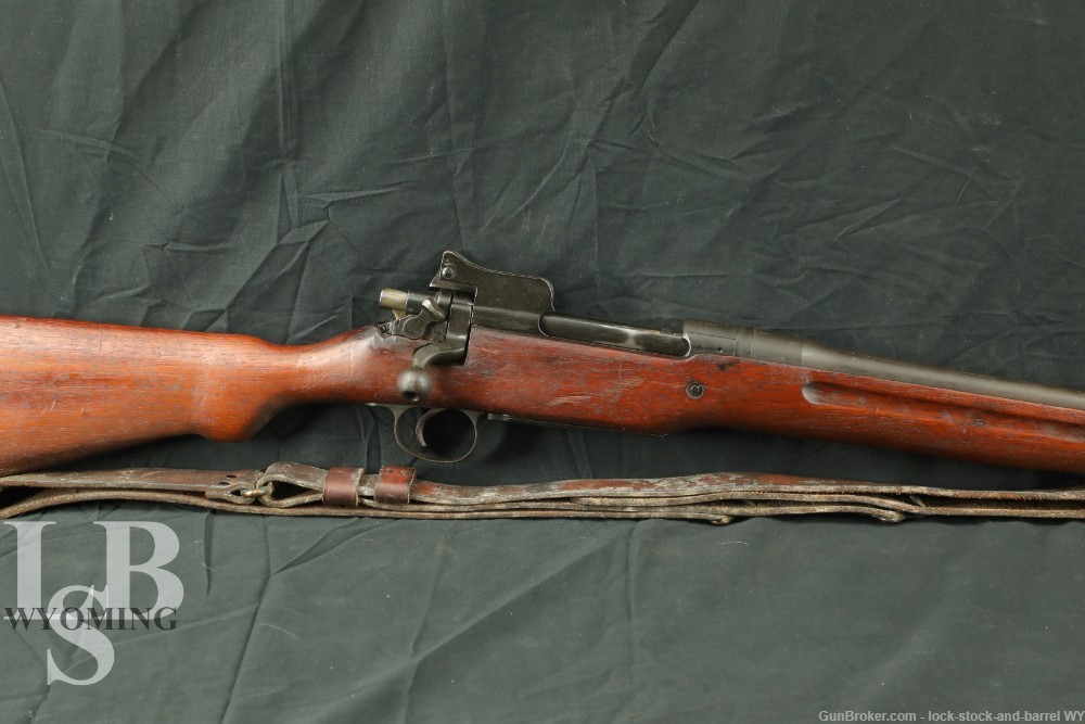 US WWI Remington M-1917 American Enfield .30-06 Bolt Action Rifle 1918 C&R-img-0