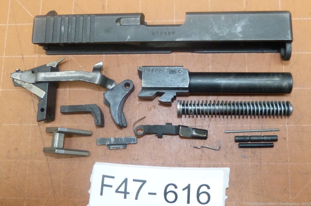 Glock 19 Gen 2 9mm, Repair Parts F47-616-img-0