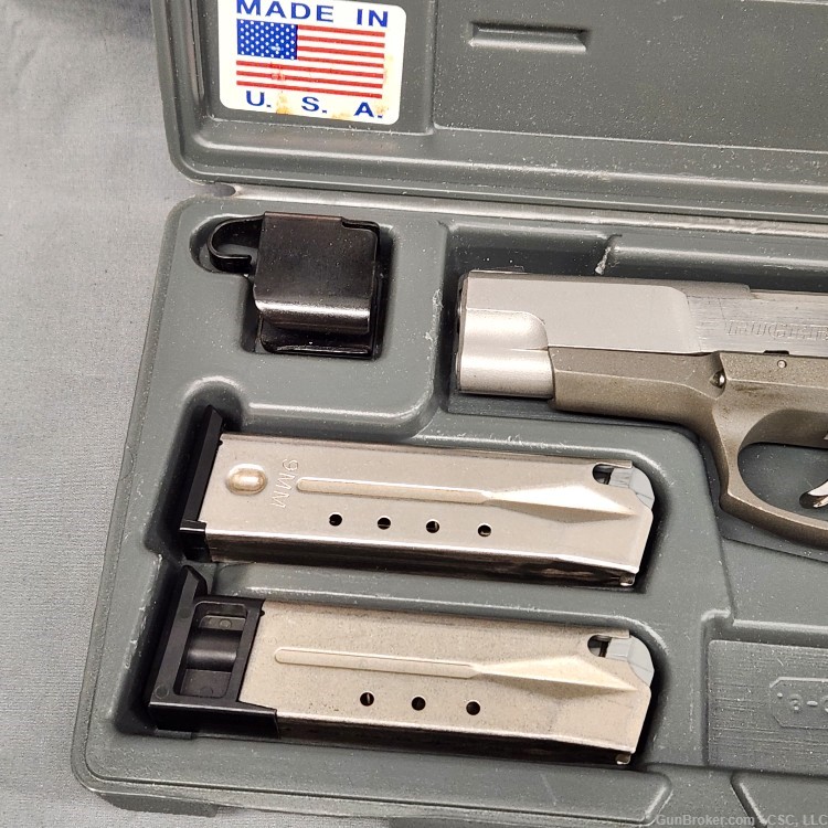 Ruger P89DC pistol 9mm stainless decocker with box-img-24