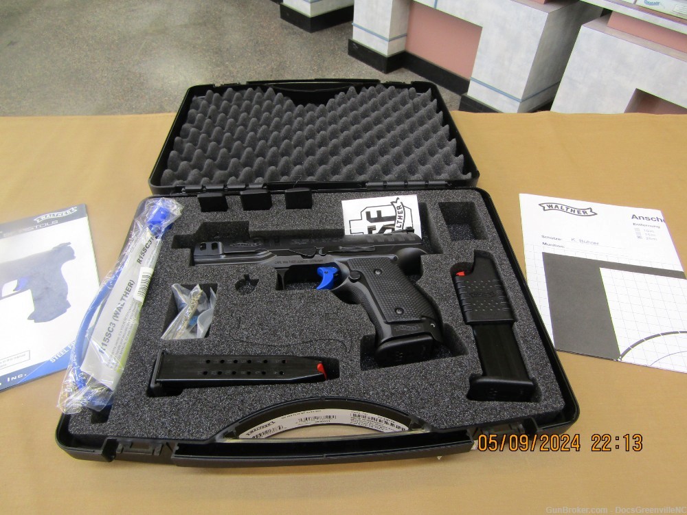 WALTHER Q5 MATCH 9X19 9MM SF LIKE NEW IN BOX LOOK -img-0