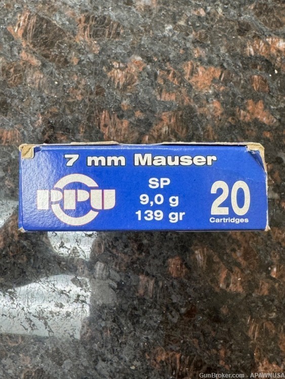 PPU 7 MM MAUSER 20RDS-img-1
