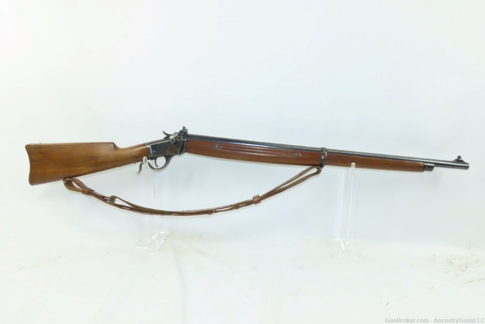 c1905 mfr. WINCHESTER M1885 LOW WALL .22 Short RF SINGLE SHOT Musket C&R   -img-15