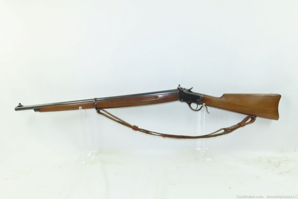 c1905 mfr. WINCHESTER M1885 LOW WALL .22 Short RF SINGLE SHOT Musket C&R   -img-1
