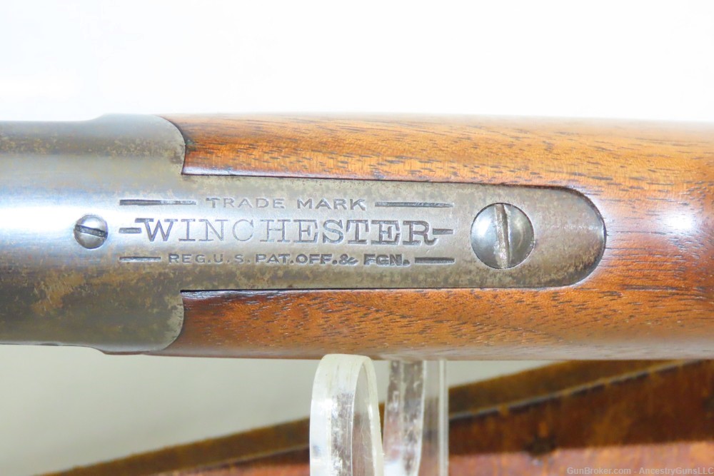 c1905 mfr. WINCHESTER M1885 LOW WALL .22 Short RF SINGLE SHOT Musket C&R   -img-11