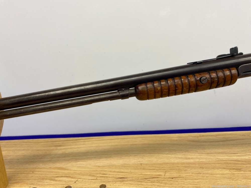 1923 Winchester Model 1906 .22 S/L/LR Blue 20" *OLD SCHOOL PUMP RIFLE*-img-21