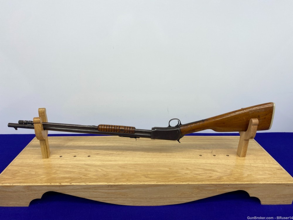 1923 Winchester Model 1906 .22 S/L/LR Blue 20" *OLD SCHOOL PUMP RIFLE*-img-35