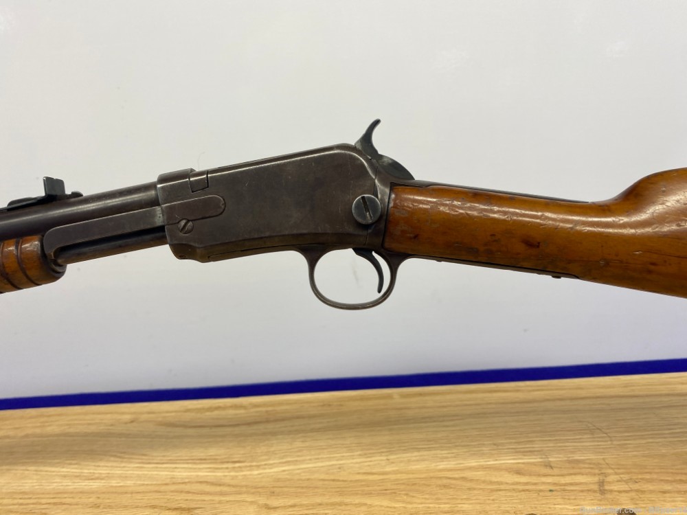 1923 Winchester Model 1906 .22 S/L/LR Blue 20" *OLD SCHOOL PUMP RIFLE*-img-19