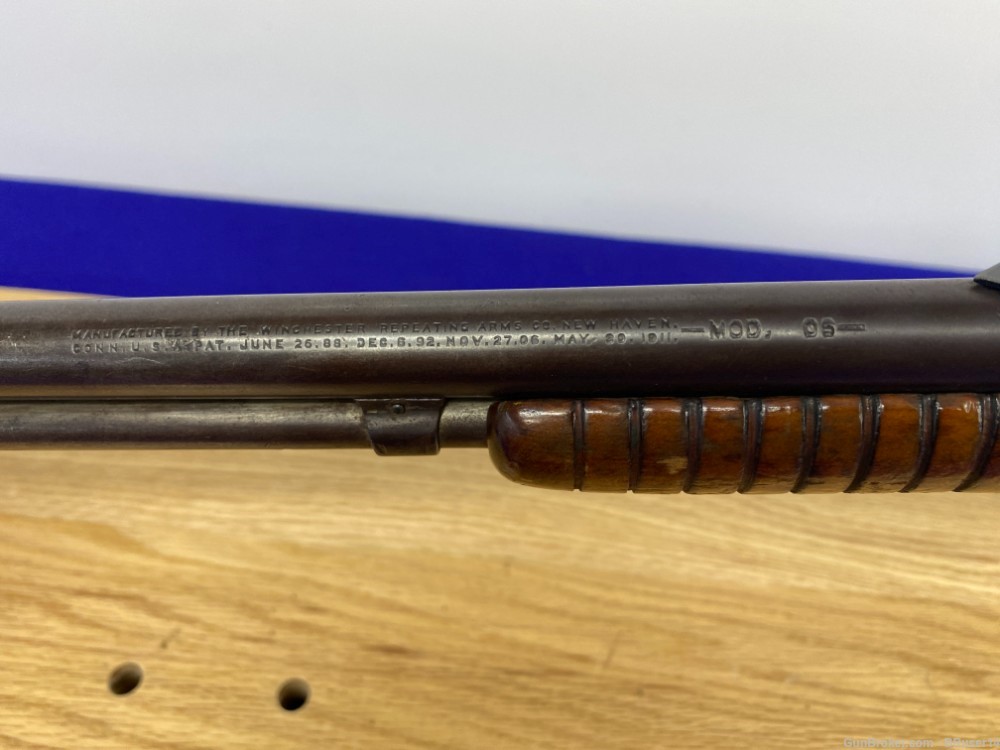 1923 Winchester Model 1906 .22 S/L/LR Blue 20" *OLD SCHOOL PUMP RIFLE*-img-25