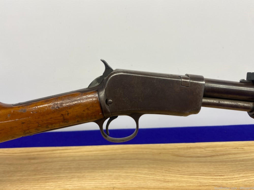 1923 Winchester Model 1906 .22 S/L/LR Blue 20" *OLD SCHOOL PUMP RIFLE*-img-5