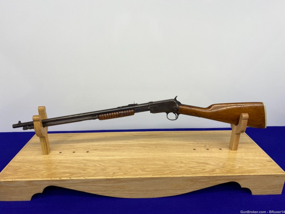 1923 Winchester Model 1906 .22 S/L/LR Blue 20" *OLD SCHOOL PUMP RIFLE*-img-16