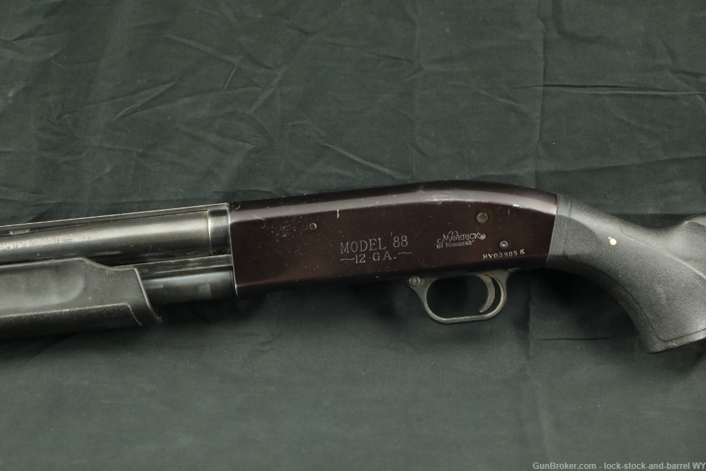 Mossberg Model 88 Maverick 12 GA 3” Shells 28” Pump Action Shotgun-img-10