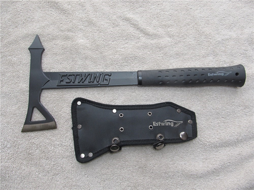 NOS Estwing Tomahawk Survival Axe w/ Sheath!-img-2