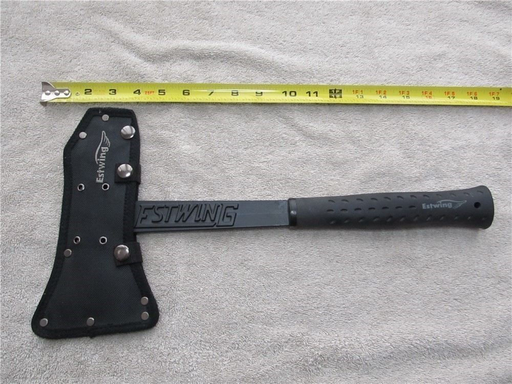 NOS Estwing Tomahawk Survival Axe w/ Sheath!-img-0