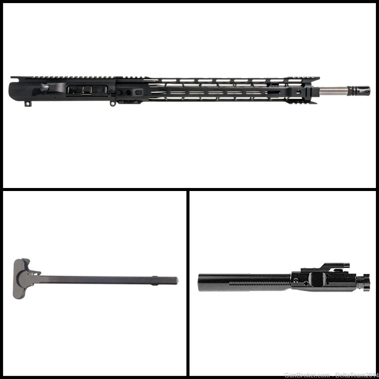 AR10 20" .308 WIN Complete Upper | BCH & CH Included | Assembled-img-0