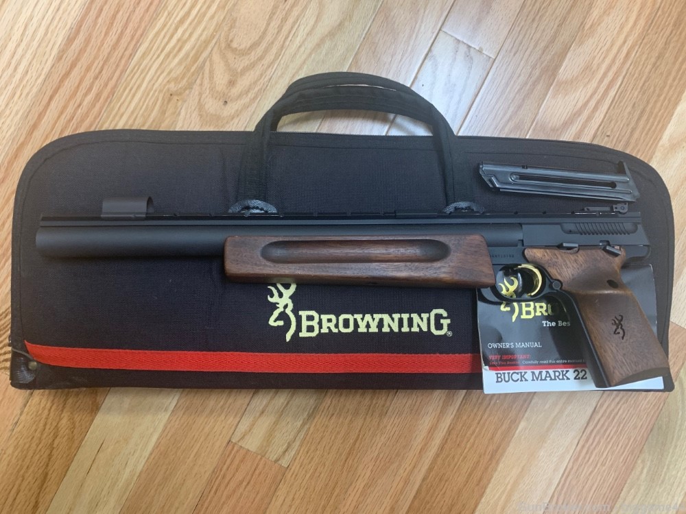 Browning Buck Mark Silhouette 22 Lr  14 Inch Super Rare-img-8