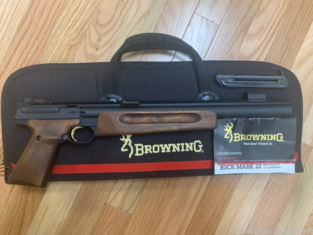 Browning Buck Mark Silhouette 22 Lr  14 Inch Super Rare-img-0
