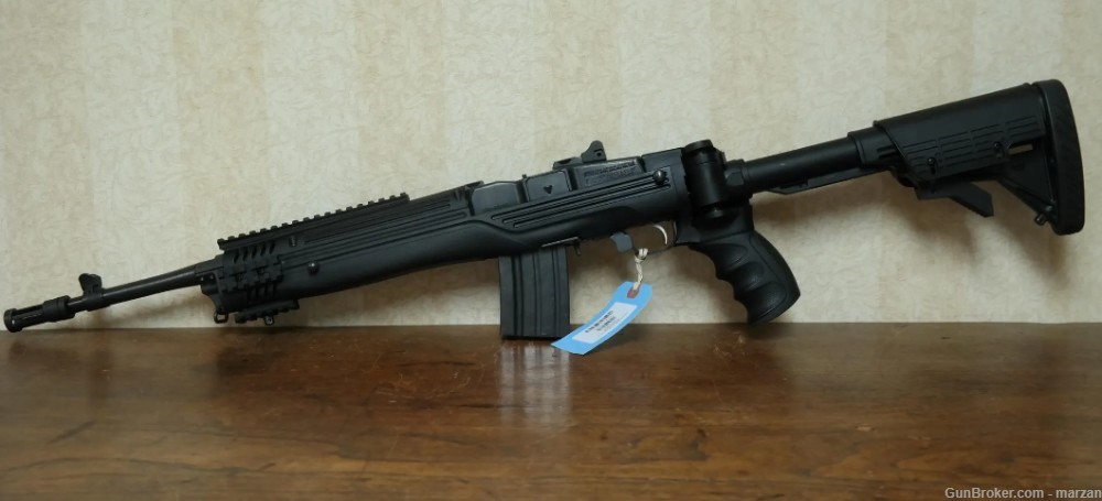 Ruger Mini-14 Tactical Folding Stock "Ranch Rifle" .223 Rem Rifle-img-0