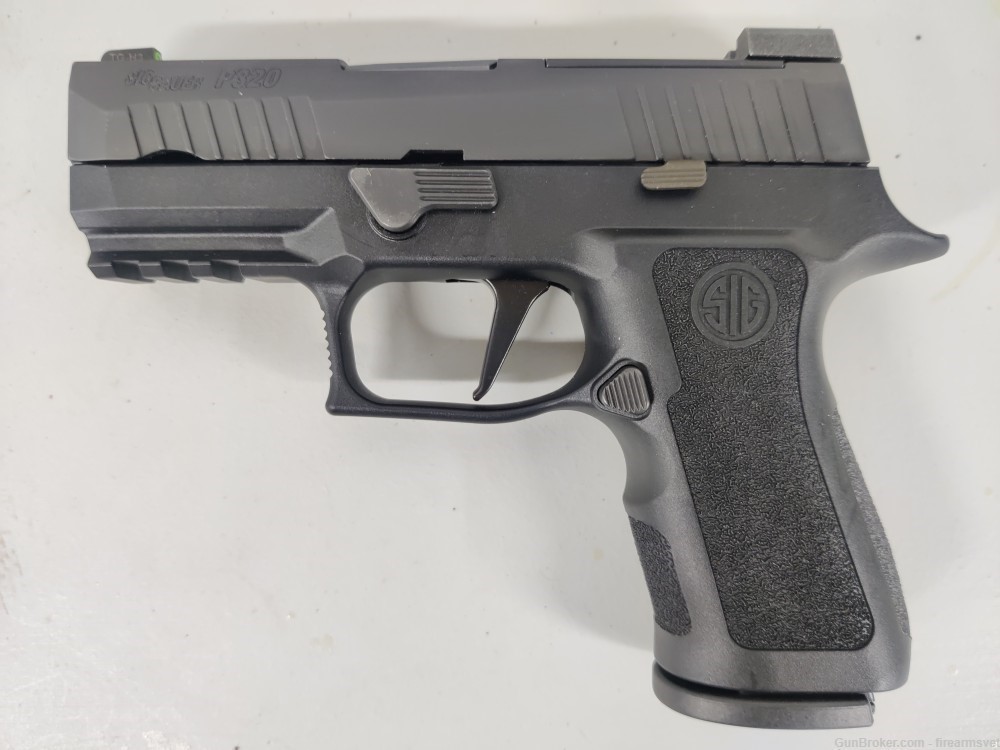 Sig Sauer P320 X-Compact 9MM Optic Ready w/5 15rd Mags, Sig Hard -img-10