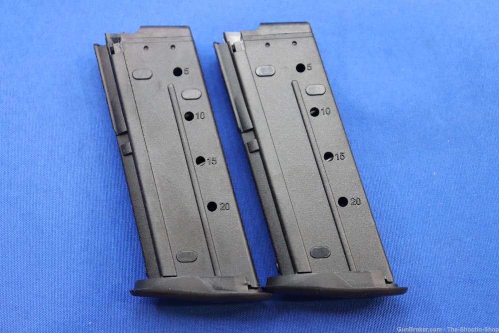FNH FN Five Seven Pistol Magazine Lot of 2 Factory Mags 5.7X28MM 20RD OEM -img-3