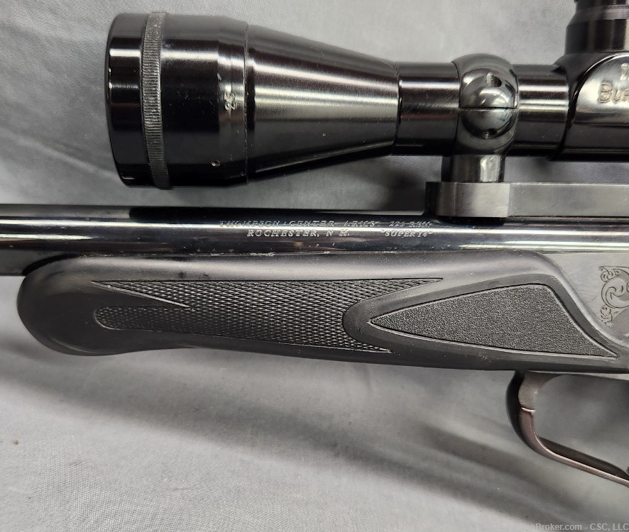 Thompson Center Contender Super 14 pistol .223 Rem with scope-img-14