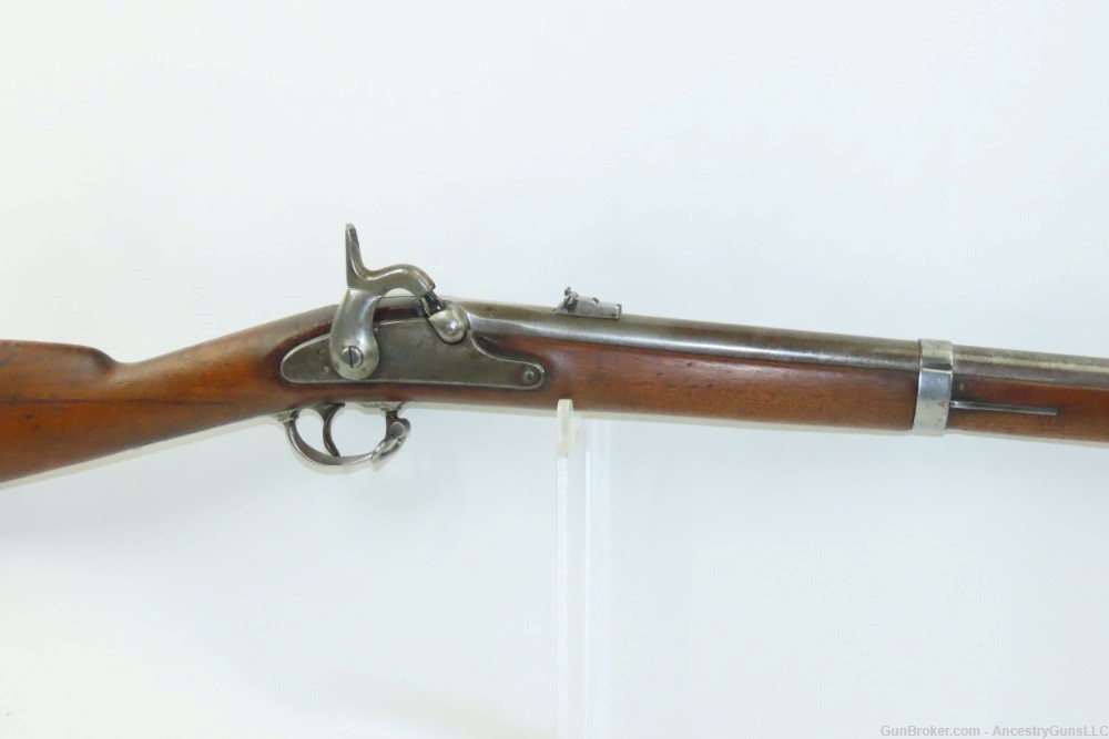1863 Dated CIVIL WAR Era Antique SAVAGE M1861 Rifle-Musket SOLDIER GRAFFITI-img-3