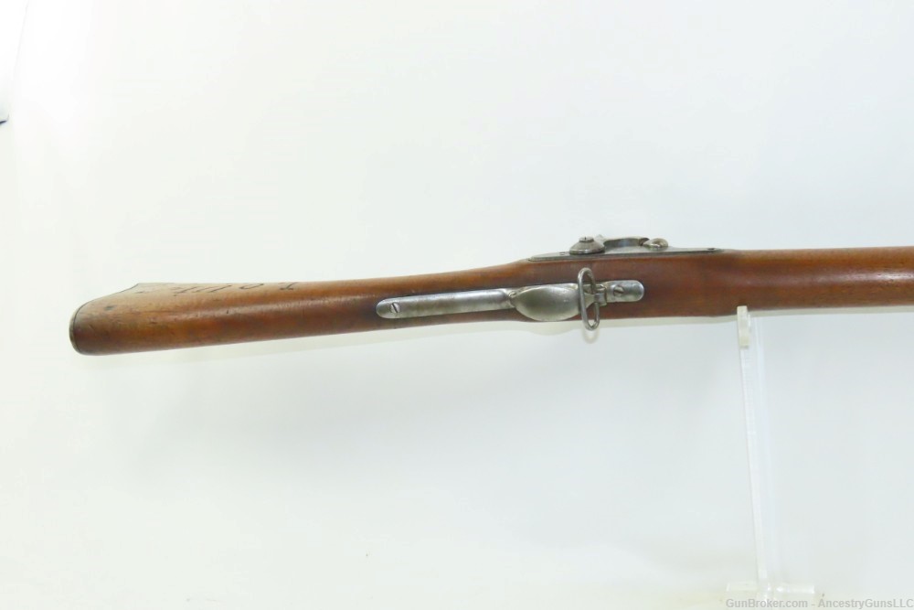 1863 Dated CIVIL WAR Era Antique SAVAGE M1861 Rifle-Musket SOLDIER GRAFFITI-img-8