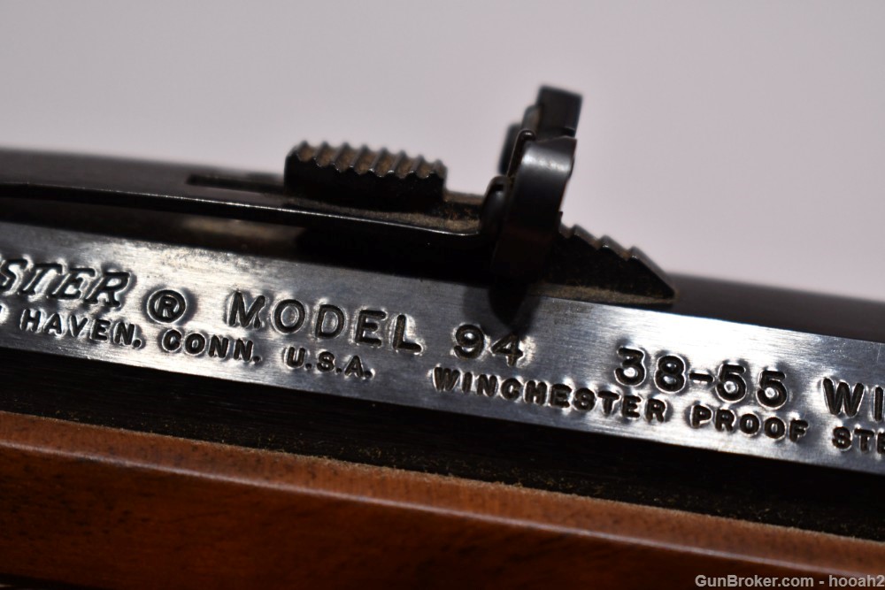 Nice Oliver F Winchester Commemorative 1894 Rifle 38-55 Win W Box 1980-img-42