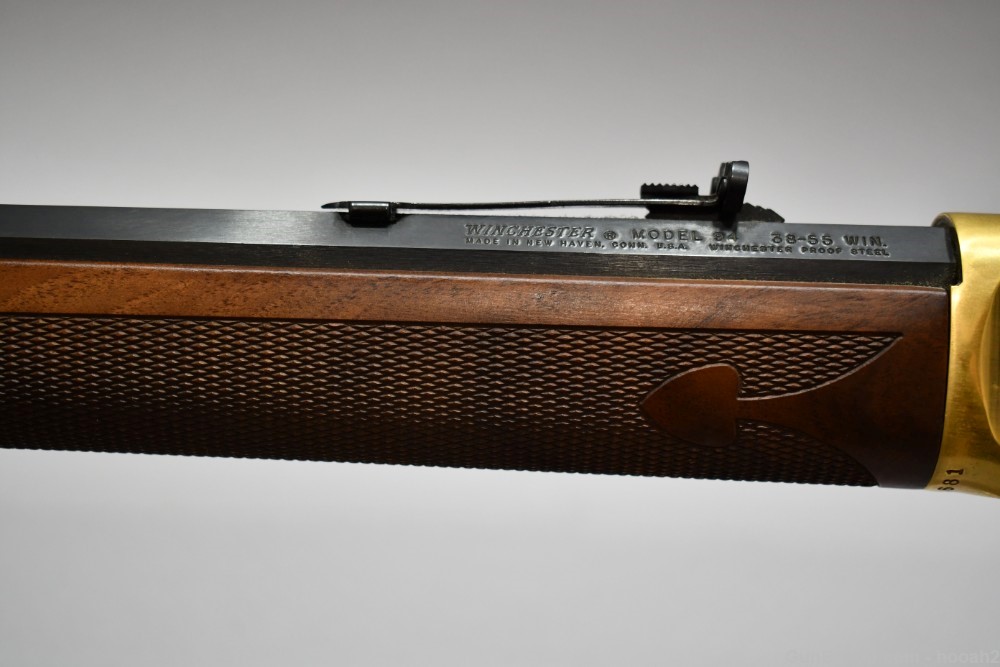 Nice Oliver F Winchester Commemorative 1894 Rifle 38-55 Win W Box 1980-img-15