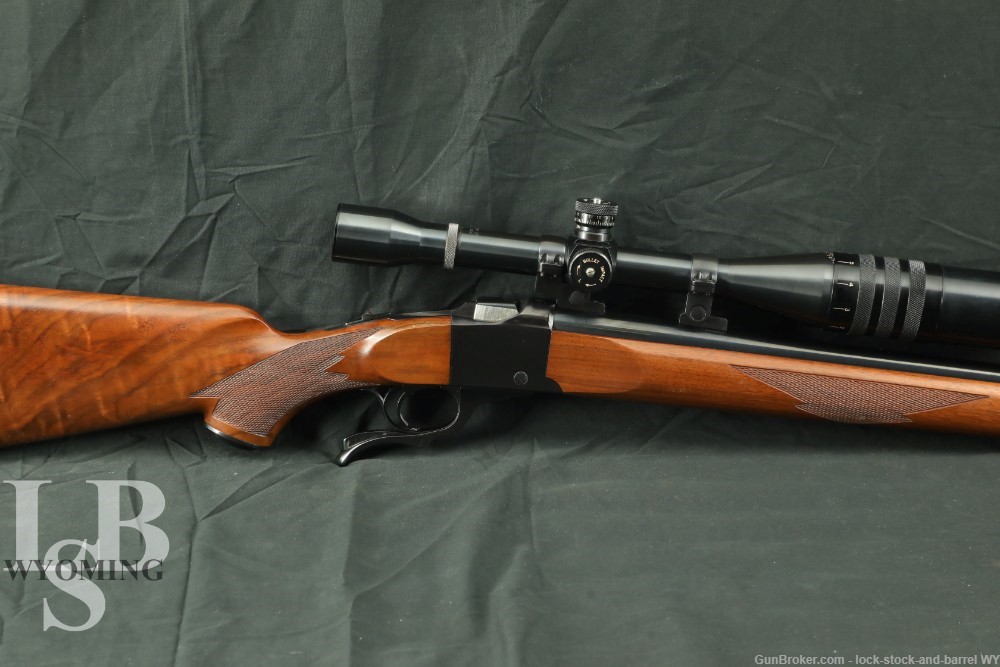 Sturm Ruger No. 1 Varmint Single Shot .22-250 Rem Falling Block Rifle 1982-img-0