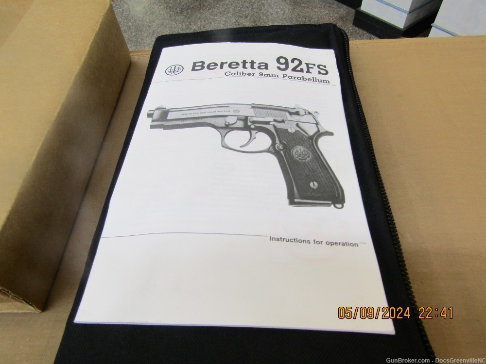 BERETTA M9 FULL SIZE COMMERCIAL 92 9MM WILSON UPGRADES LOOK-img-6