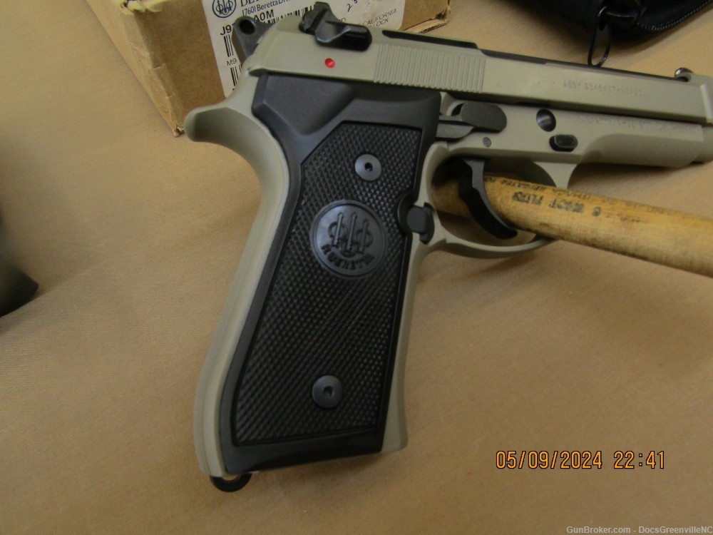 BERETTA M9 FULL SIZE COMMERCIAL 92 9MM WILSON UPGRADES LOOK-img-1