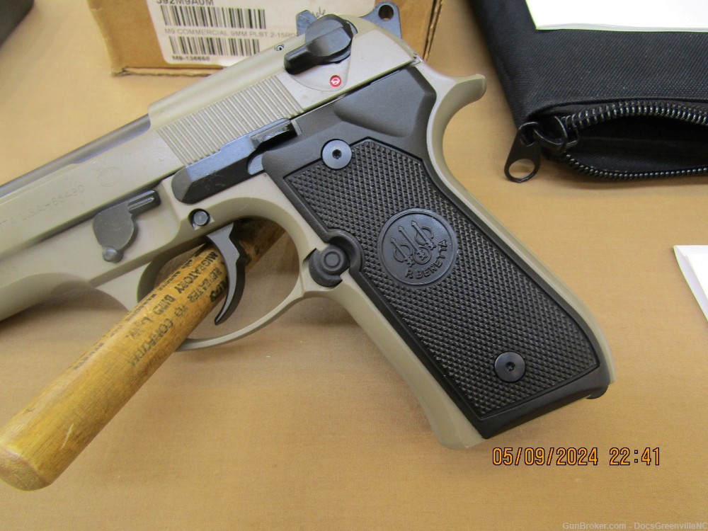 BERETTA M9 FULL SIZE COMMERCIAL 92 9MM WILSON UPGRADES LOOK-img-7