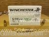 1000 Rd Case 5.56mm 62 Grain FMJ M855 Green Tip Winchester Lake City Ammo -img-1