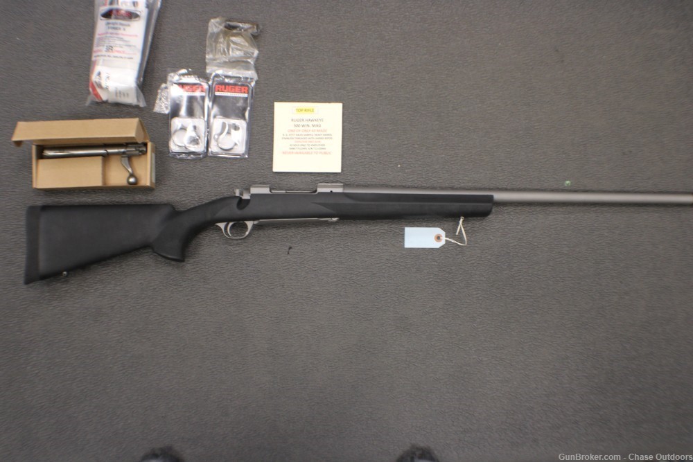 RARE *UNFIRED* Ruger M77 Hawkeye .300 WIN MAG-img-0